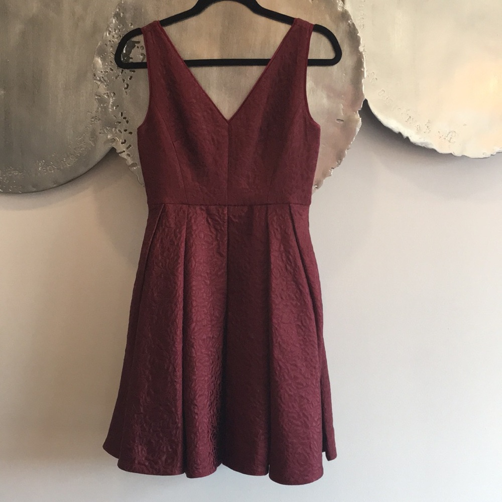 Knee length textured Erin dress
